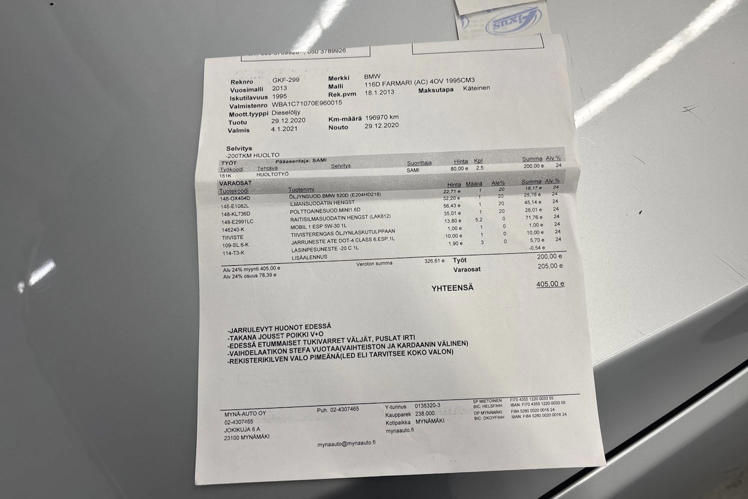 hopea BMW 116 2013 kuva 26.