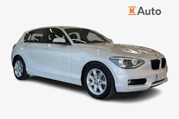 valkoinen BMW 116 2013 kuva 1.