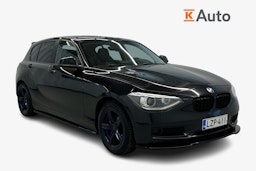 musta BMW 116 2013 kuva 1.