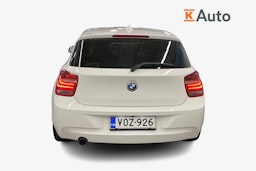 valkoinen BMW 116 2013 kuva 6.