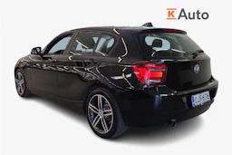 musta BMW 116 2014 kuva 2.