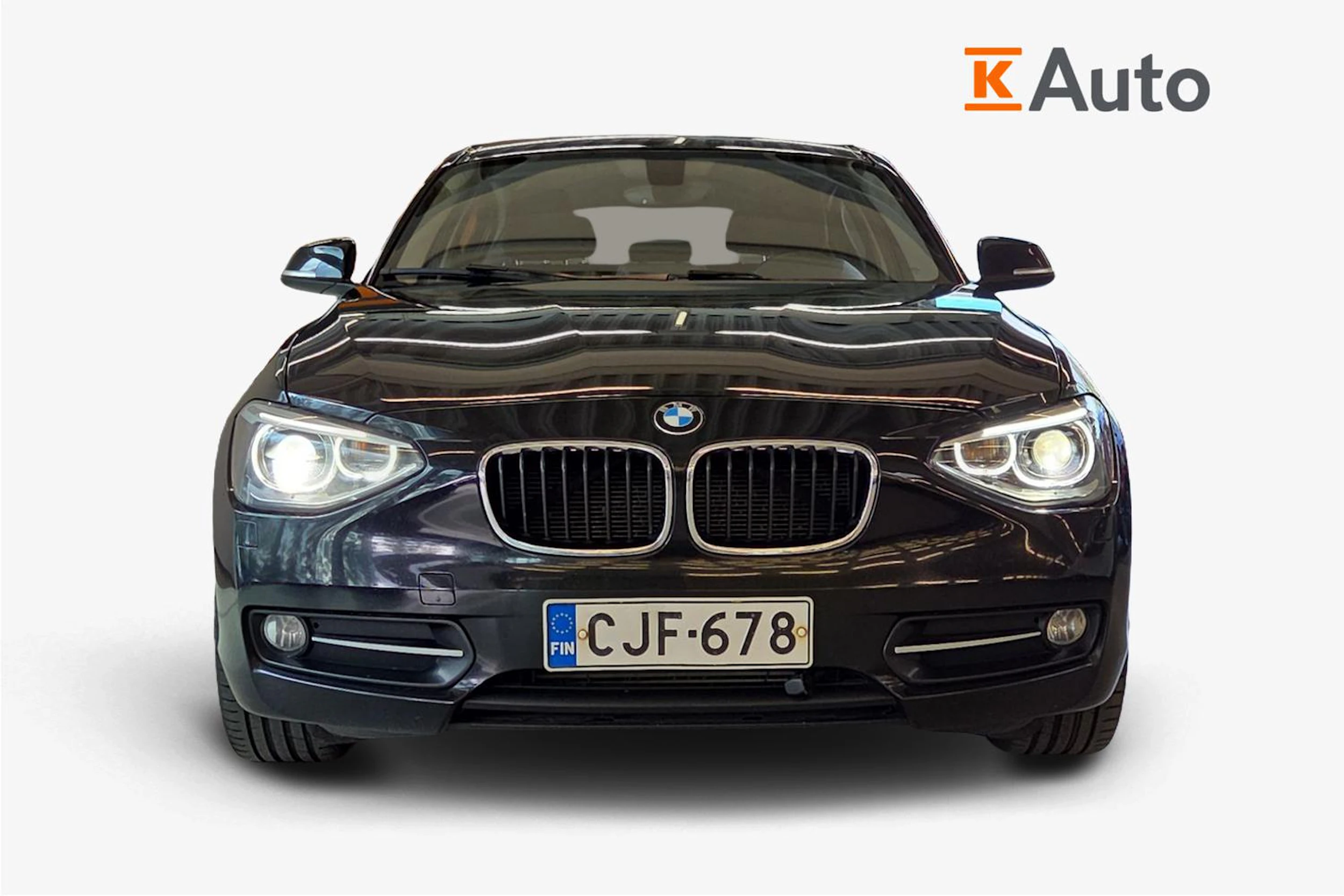 musta BMW 116 2014 kuva 4.