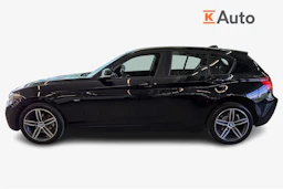 musta BMW 116 2014 kuva 5.