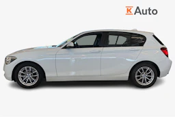 valkoinen BMW 116 2014 kuva 5.