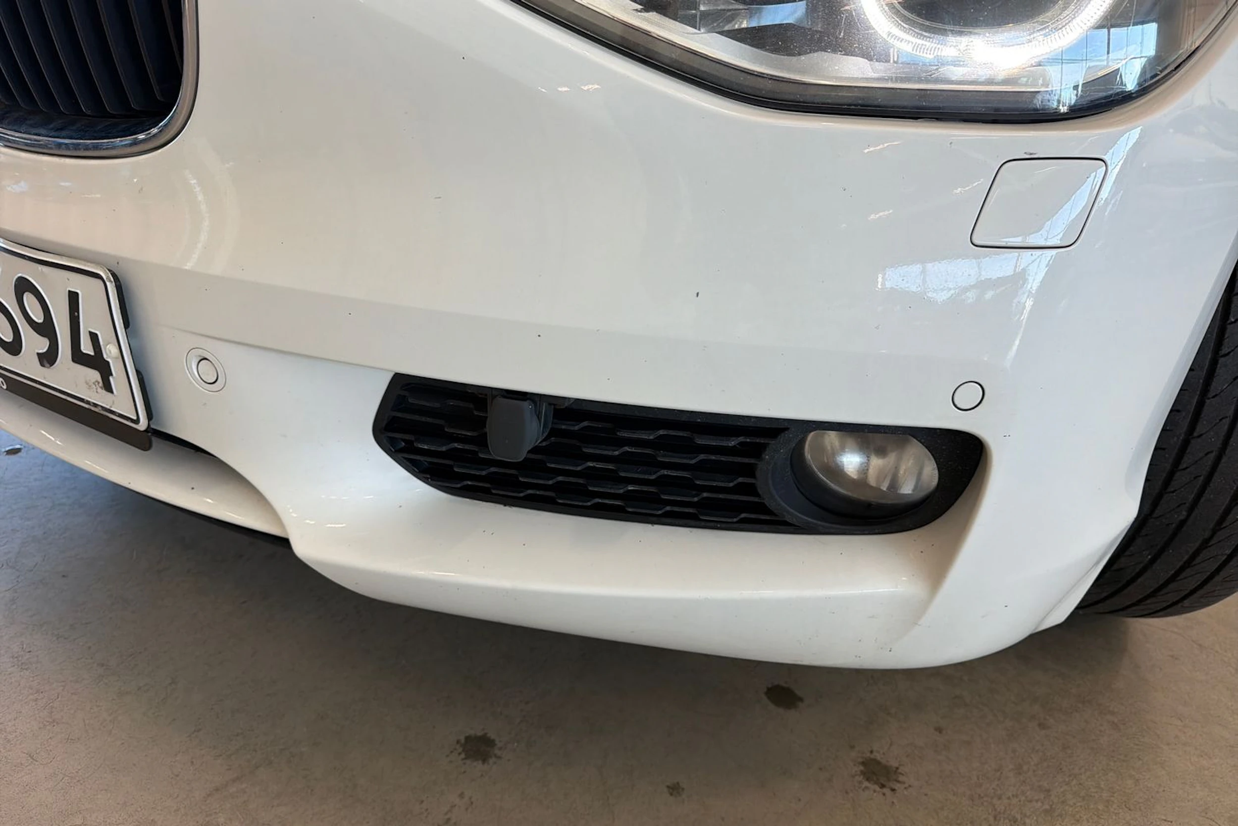valkoinen BMW 116 2014 kuva 13.