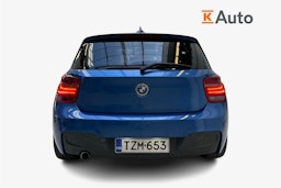 sininen BMW 116 2014 kuva 3.