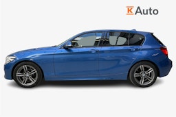 sininen BMW 116 2014 kuva 6.