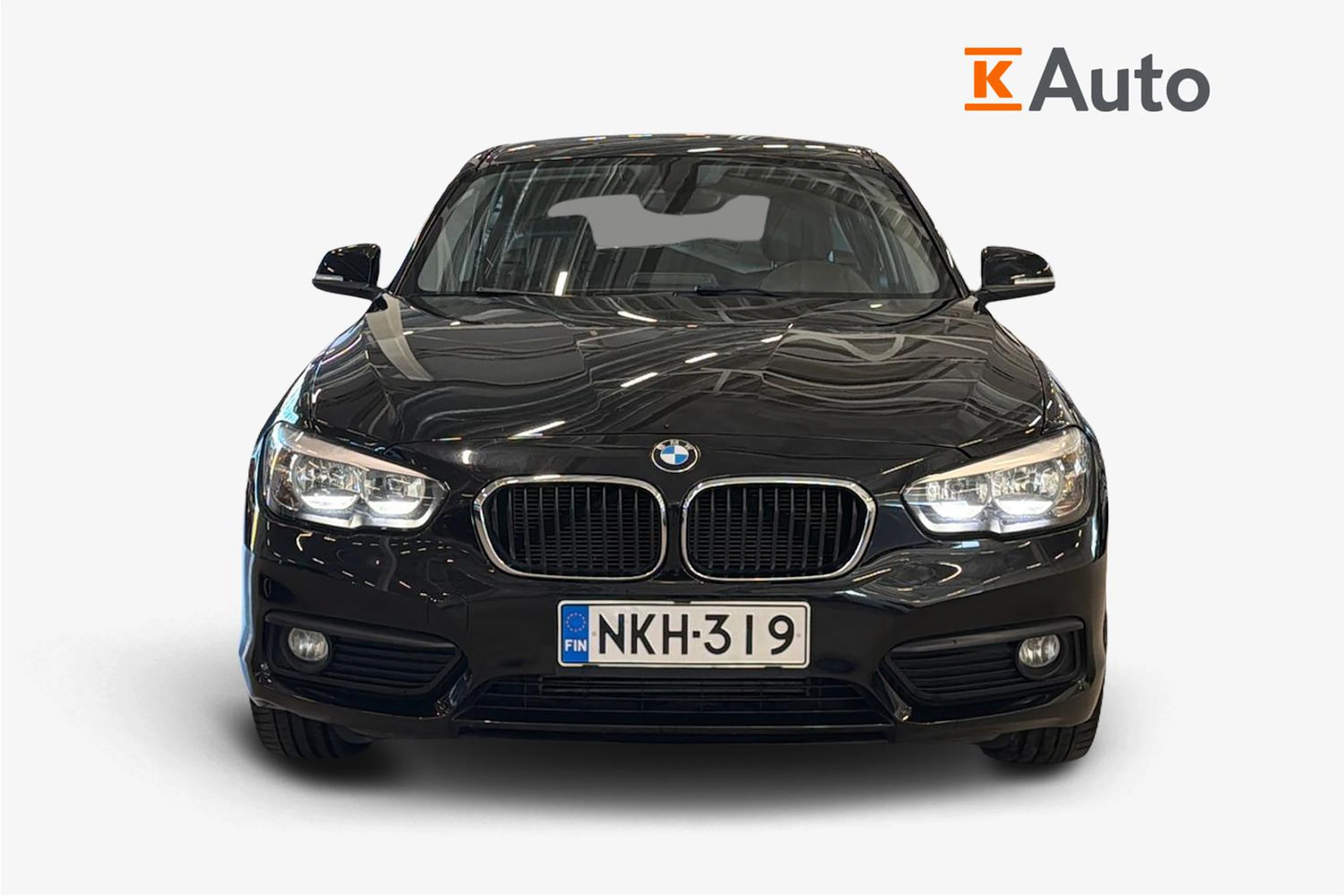 musta BMW 116 2015 kuva 4.