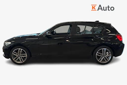 musta BMW 116 2015 kuva 5.