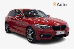 punainen BMW 116 2017 kuva 1.