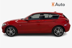 punainen BMW 116 2017 kuva 6.