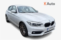 valkoinen BMW 116 2017 kuva 1.