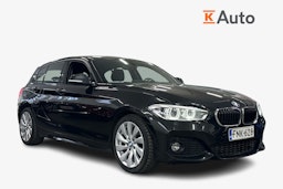 musta BMW 116 2019 kuva 1.