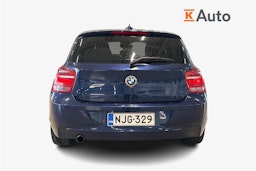 Sininen BMW 118 2013 kuva 3.