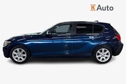 Sininen BMW 118 2013 kuva 6.