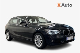 Musta BMW 118 2015 kuva 1.