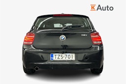 Musta BMW 118 2015 kuva 5.