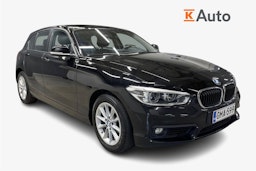 musta BMW 118 2016 kuva 1.