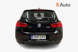 musta BMW 118 2016 kuva 3.