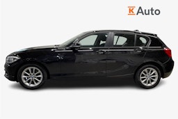 musta BMW 118 2016 kuva 6.