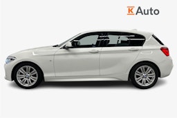 valkoinen BMW 118 2016 kuva 5.