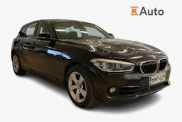 musta BMW 118 2016 kuva 1.