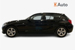 musta BMW 118 2016 kuva 6.