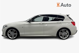 valkoinen BMW 118 2016 kuva 6.