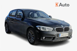 musta BMW 118 2016 kuva 1.