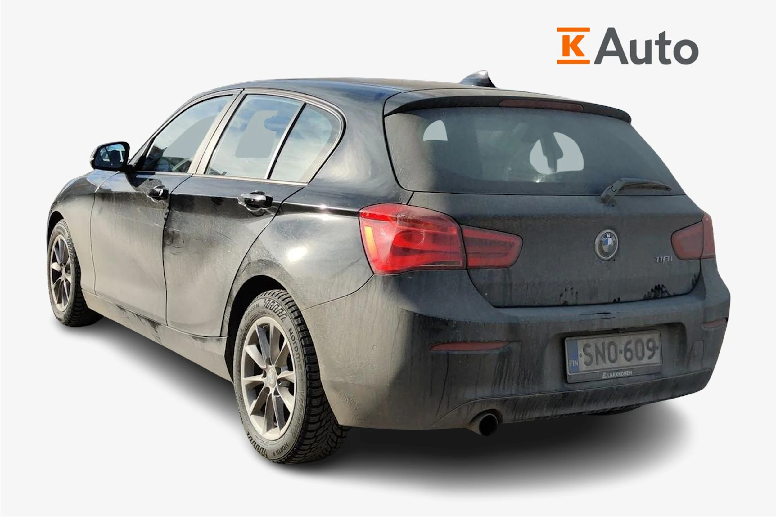 musta BMW 118 2016 kuva 2.
