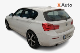 Valkoinen BMW 118 2017 kuva 2.