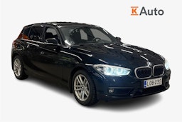 musta BMW 118 2017 kuva 1.