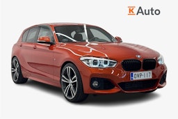 oranssi BMW 118 2017 kuva 1.