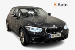 musta BMW 118 2017 kuva 1.