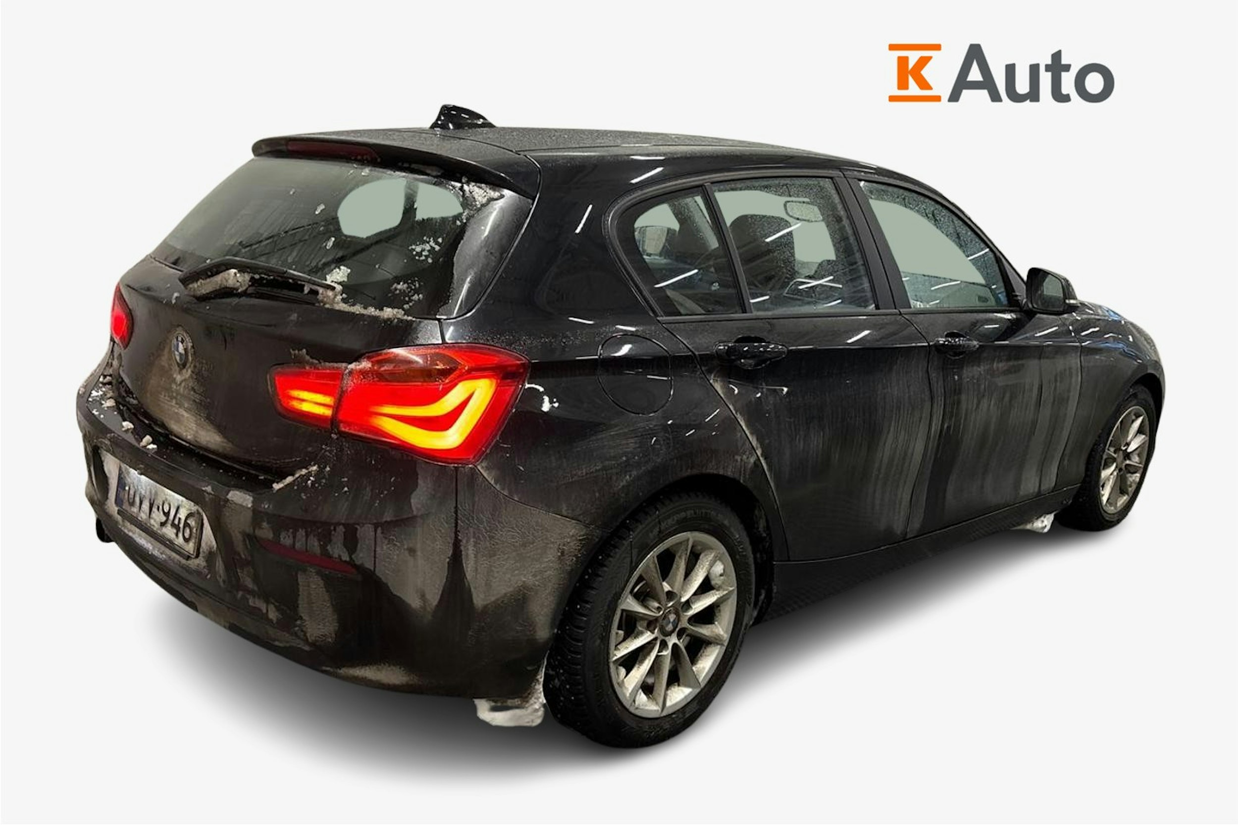 musta BMW 118 2017 kuva 2.