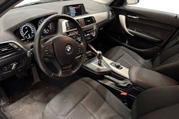 musta BMW 118 2017 kuva 3.