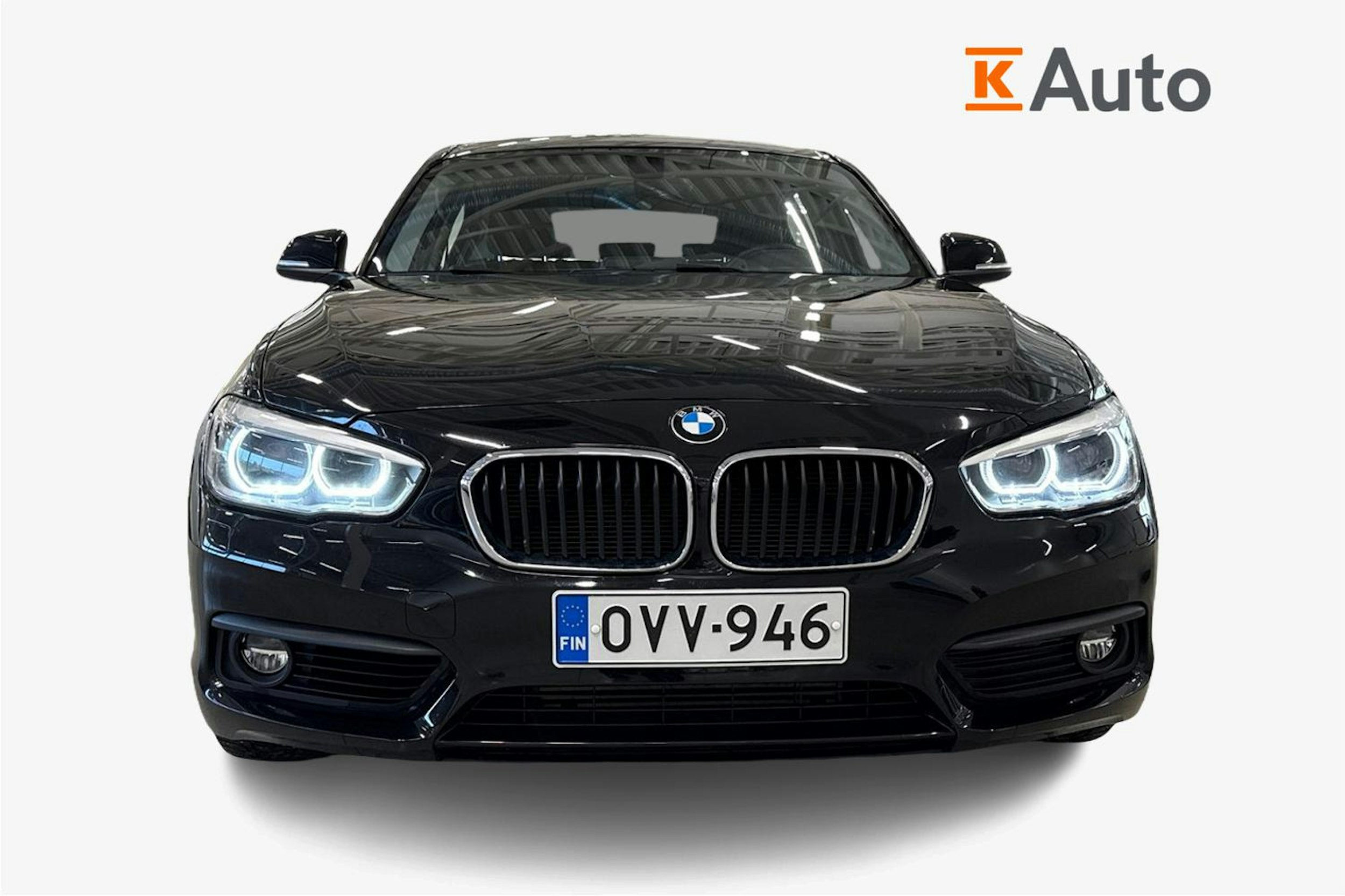 musta BMW 118 2018 kuva 5.