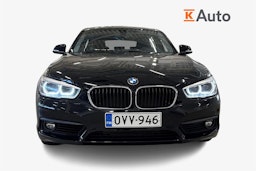 musta BMW 118 2018 kuva 5.