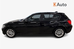 musta BMW 118 2018 kuva 6.