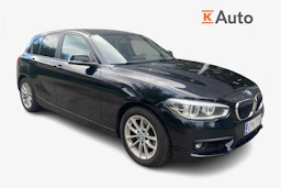 Musta BMW 118 2018 kuva 1.