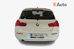 valkoinen BMW 118 2018 kuva 3.