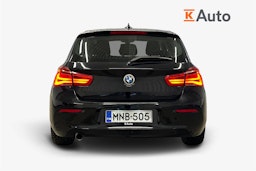 Musta BMW 118 2018 kuva 3.