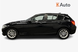 Musta BMW 118 2018 kuva 6.