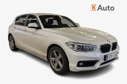 valkoinen BMW 118 2018 kuva 1.