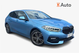 sininen BMW 118 2020 kuva 1.