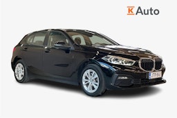 Musta BMW 118 2022 kuva 1.