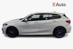 Valkoinen BMW 118 2022 kuva 6.