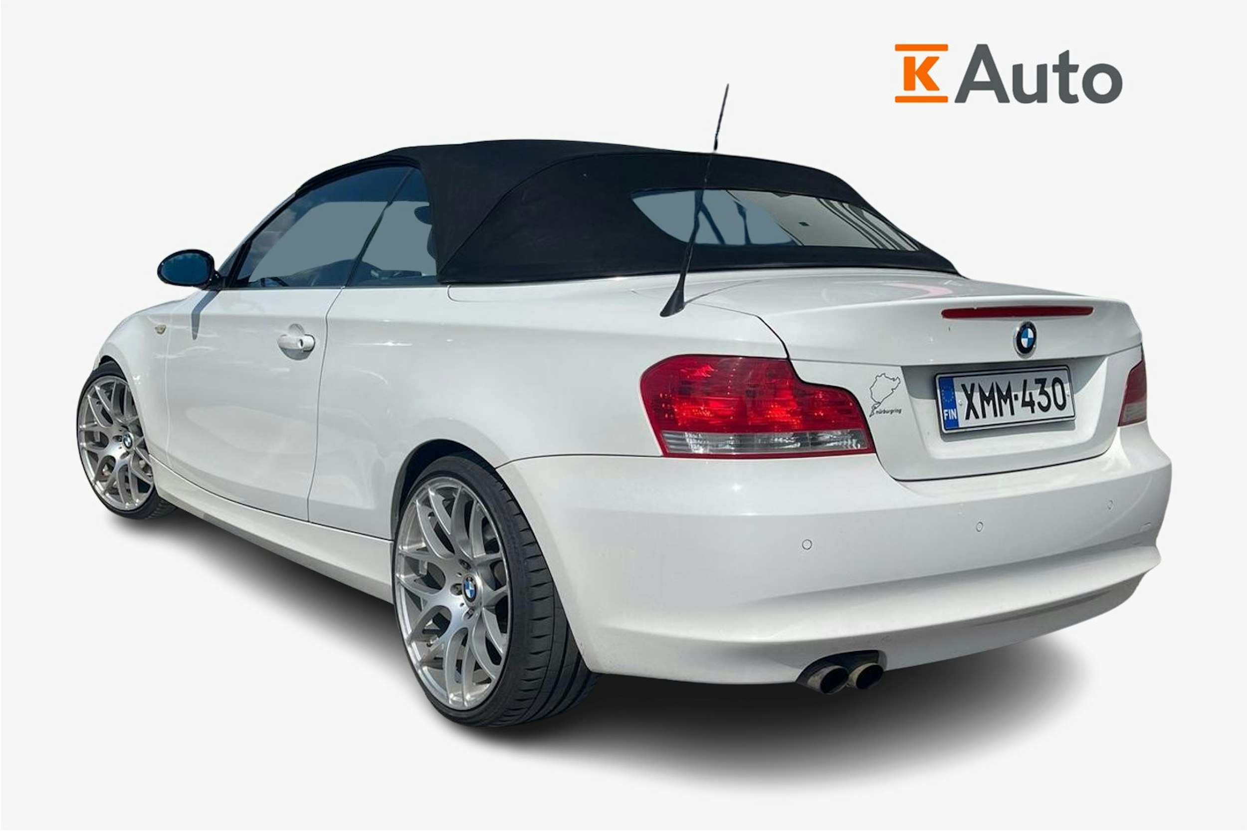 valkoinen BMW 125 2008 kuva 2.