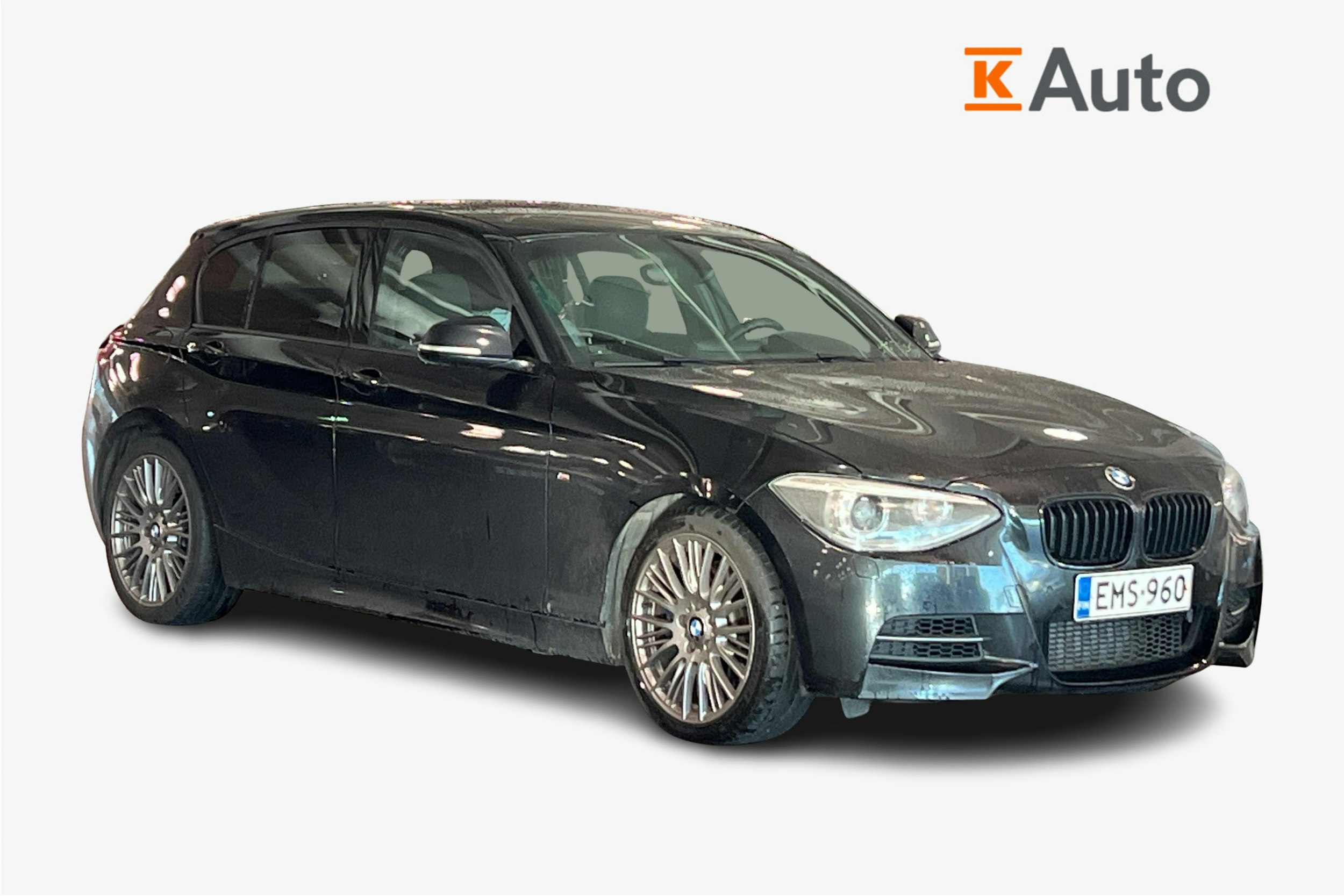 musta BMW 135 2014 kuva 1.