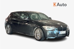 musta BMW 135 2014 kuva 1.